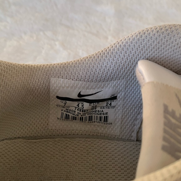 White Nike Court Royale Sneakers - Picture 5 of 5